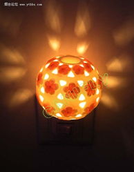 幻彩香薰小夜灯 陶瓷雕刻艺术与智能遥控的完美融合